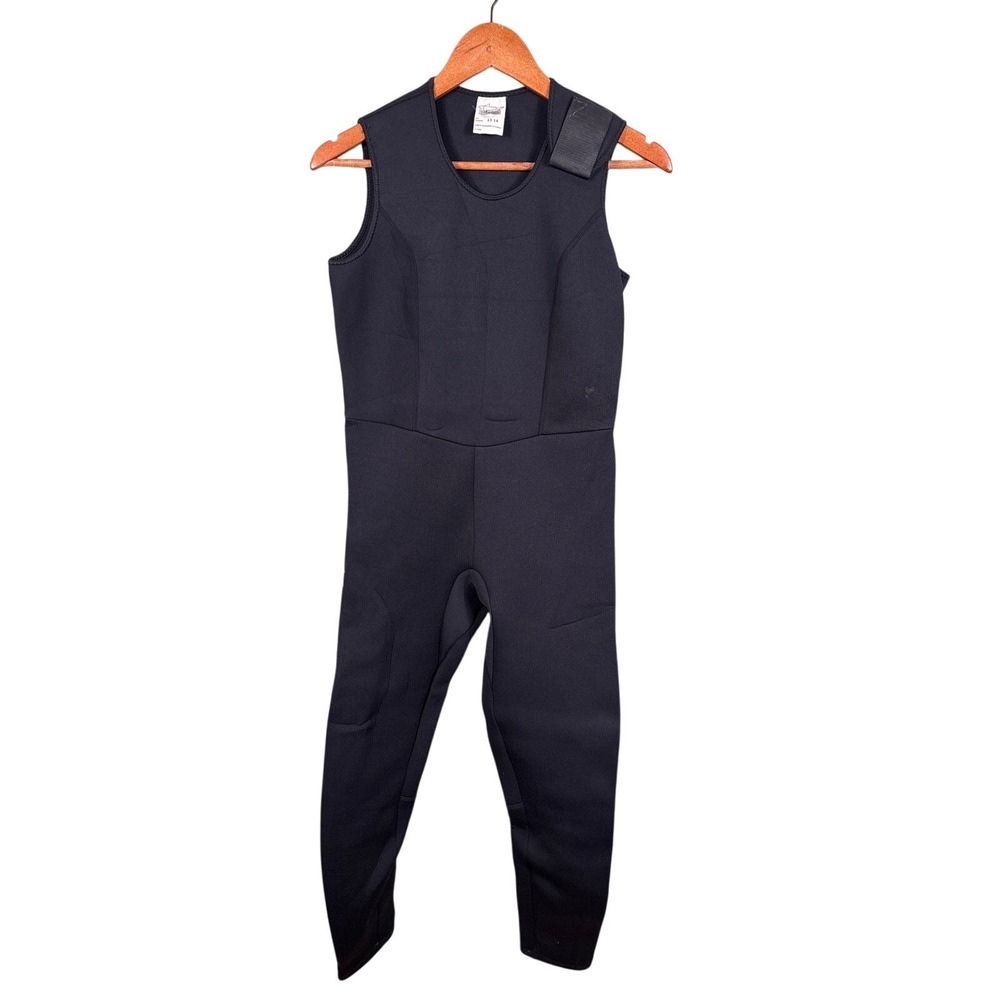 Bareskins Farmer John Wetsuit Women Size L-XL Black‎ Swimming Snorkelling Diving